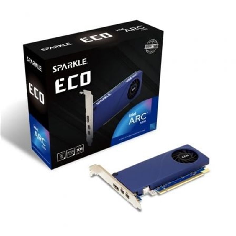 Tarjeta Gr�fica Sparkle Intel Arc A310 ECO/ 4GB GDDR6/ Compatible con Perfil Bajo