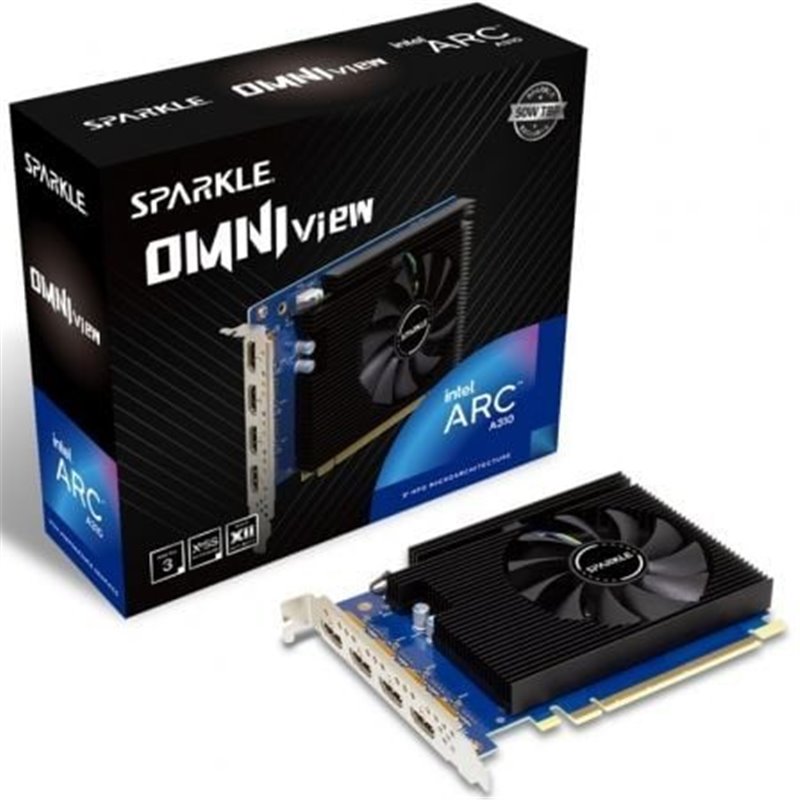 Tarjeta Gr�fica Sparkle Intel Arc A310 Omni View/ 4GB GDDR6