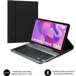 Funda con Teclado Subblim Keytab Pro BT Lenovo Idea Tab 11" 2025/ Negra