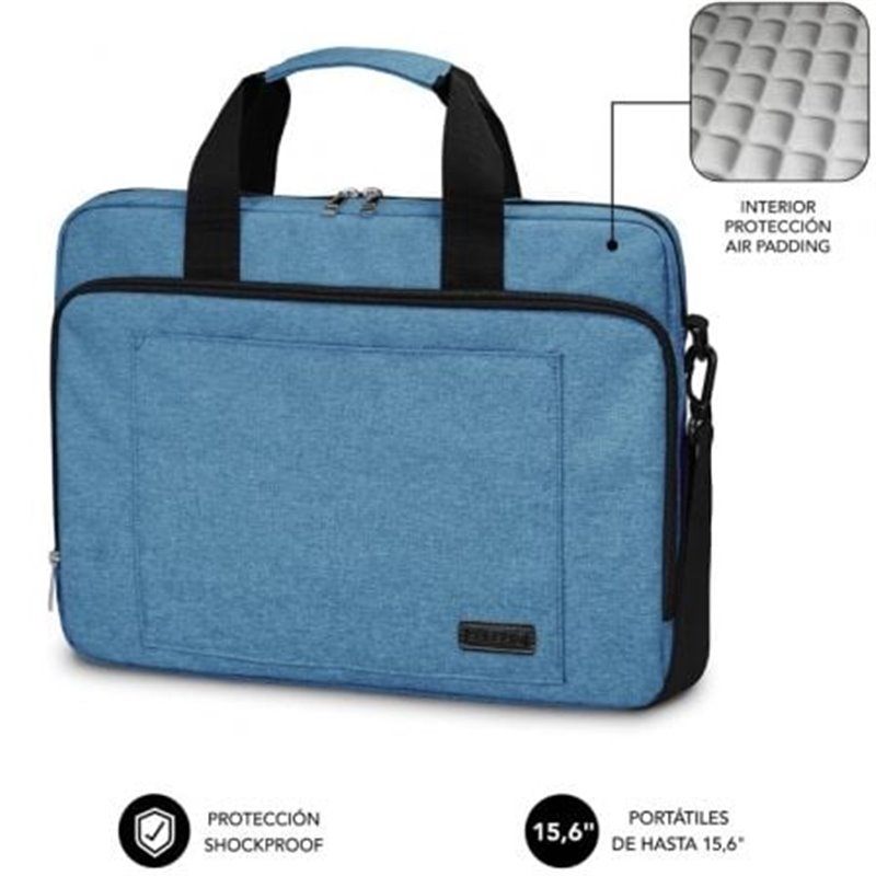 Mochila Subblim Air Padding Laptop Bag para Port�tiles hasta 15.6"/ Azul