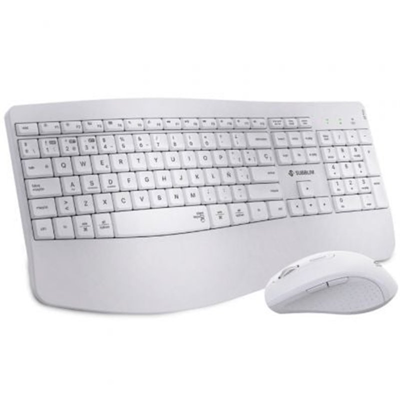 Teclado y Rat�n Inal�mbrico Subblim Combo Dual Office Prowave/ Blanco