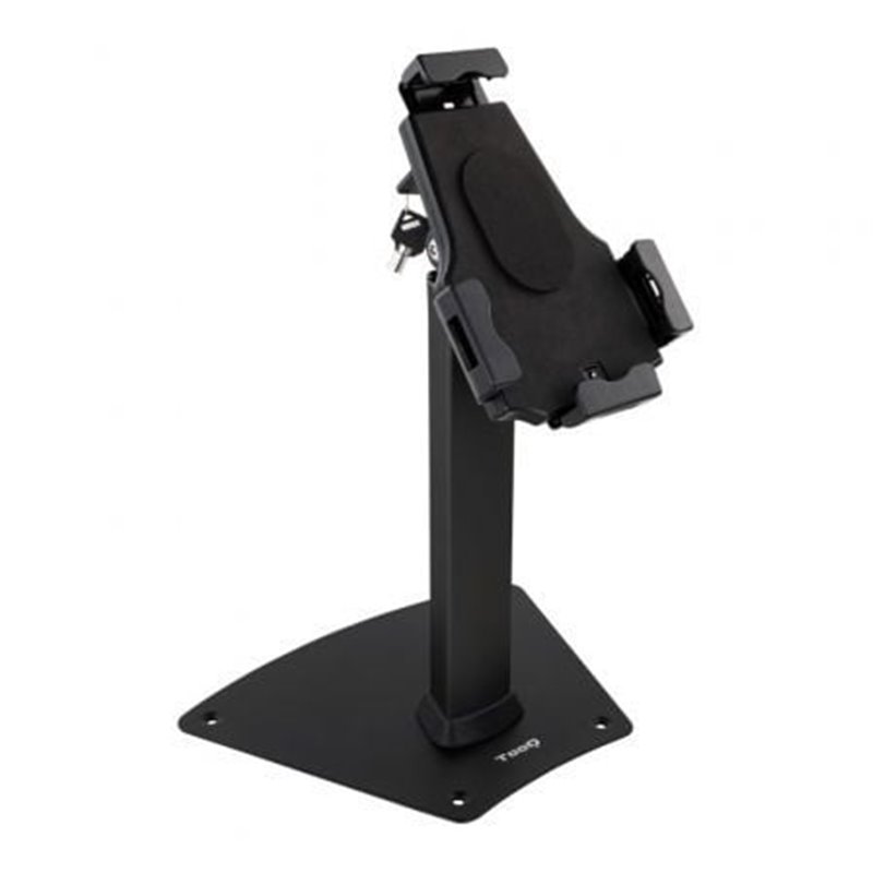 Soporte para Tablet TooQ TQTDS0811/ Antirrobo/ Negro