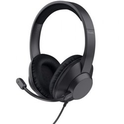 Auriculares Trust Ayda Max USB-ENC/ con Micr�fono/ USB/ Negros