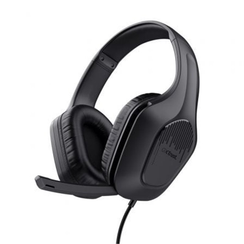 Auriculares Gaming con Micr�fono Trust Gaming GXT 415 Zirox/ Jack 3.5/ Negros