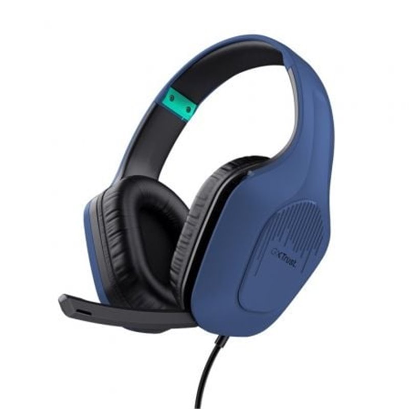 Auriculares Gaming con Micr�fono Trust Gaming GXT 415 Zirox/ Jack 3.5/ Azules