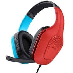 Auriculares Gaming con Micr�fono Trust Gaming GXT 416S Zirox/ Jack 3.5/ Azules y Rojos