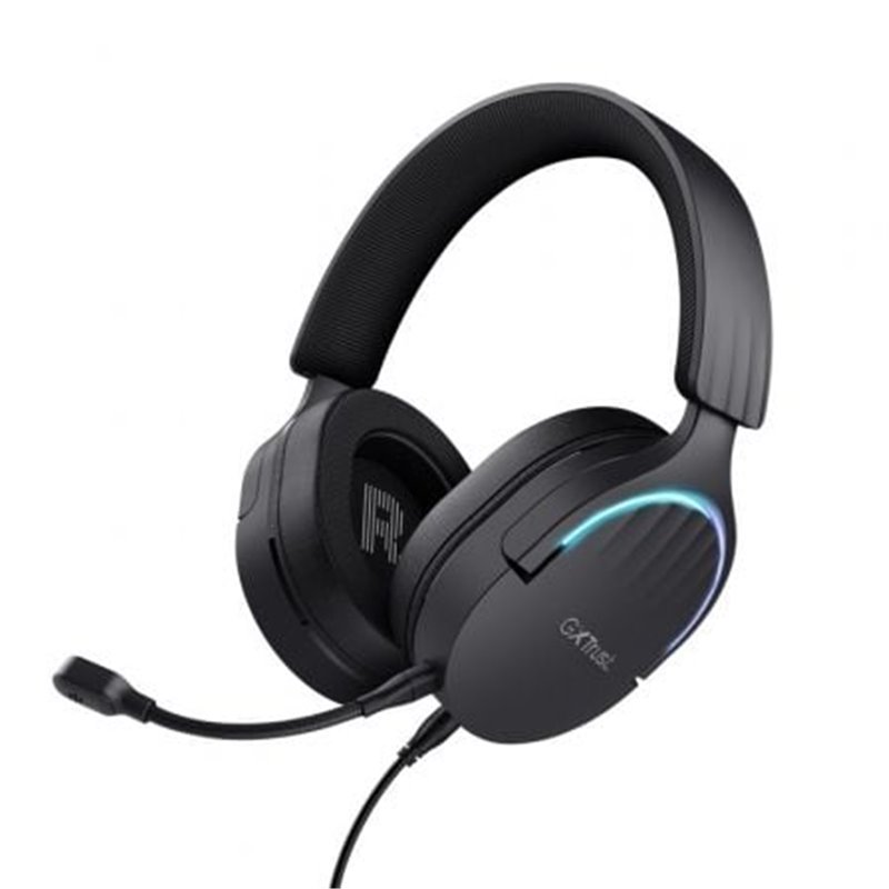 Auriculares Gaming con Micr�fono Trust Gaming GXT 490 Fayzo/ USB 2.0/ Negros