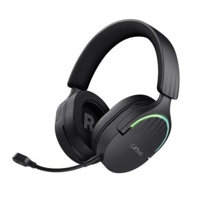 Auriculares Gaming Inal�mbricos con Micr�fono Trust Gaming GXT 491 Fayzo/ Bluetooth/ Jack 3.5/ Negros