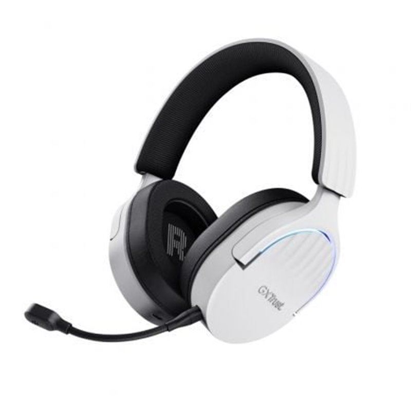 Auriculares Gaming Inal�mbricos con Micr�fono Trust Gaming GXT 491 Fayzo/ Bluetooth/ Jack 3.5/ Blancos