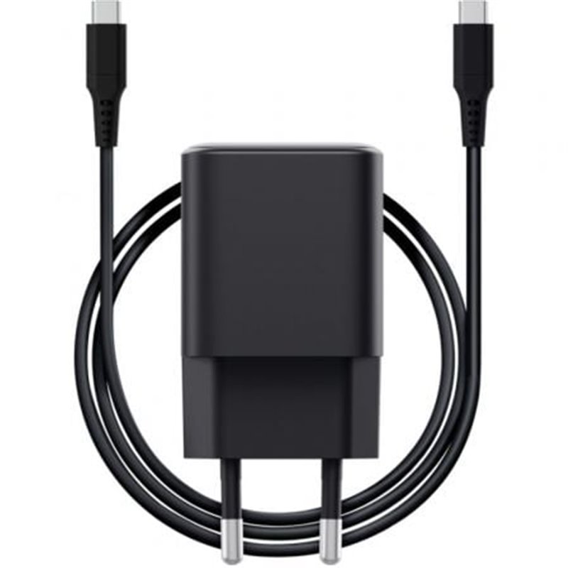Cargador de Pared GaN Trust Maxo 65W Ultrareducido/ 1xUSB Tipo-C/ Incluye Cable USB Tipo-C/ 65W