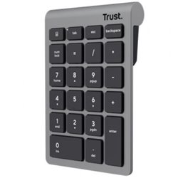 Teclado Num�rico Inal�mbrico Trust Xalas Wireless/ Plata