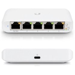 Switch Gestionado Ubiquiti USW-Flex Mini 5 Puertos/ RJ45 10/100/1000 POE