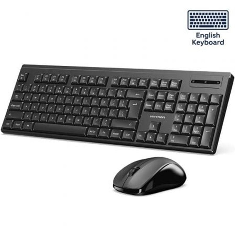 Teclado y Rat�n Inal�mbricos Vention Combo KTZB0-EN/ Ingl�s
