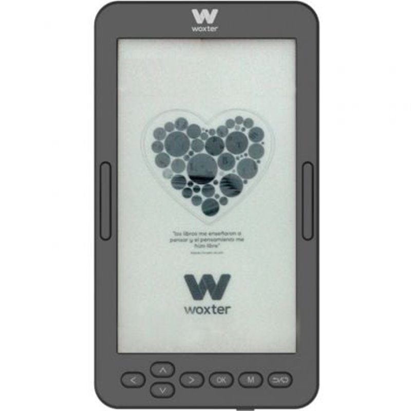 Libro Electr�nico Ebook Woxter Scriba 195 S/ 4.7"/ Tinta Electr�nica/ Negro
