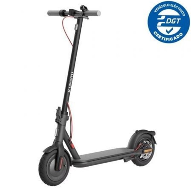 Patinete El�ctrico Xiaomi Electric Scooter 4/ Motor 600W/ Ruedas 10"/ 25km/h/ Autonom�a 35km/ Negro