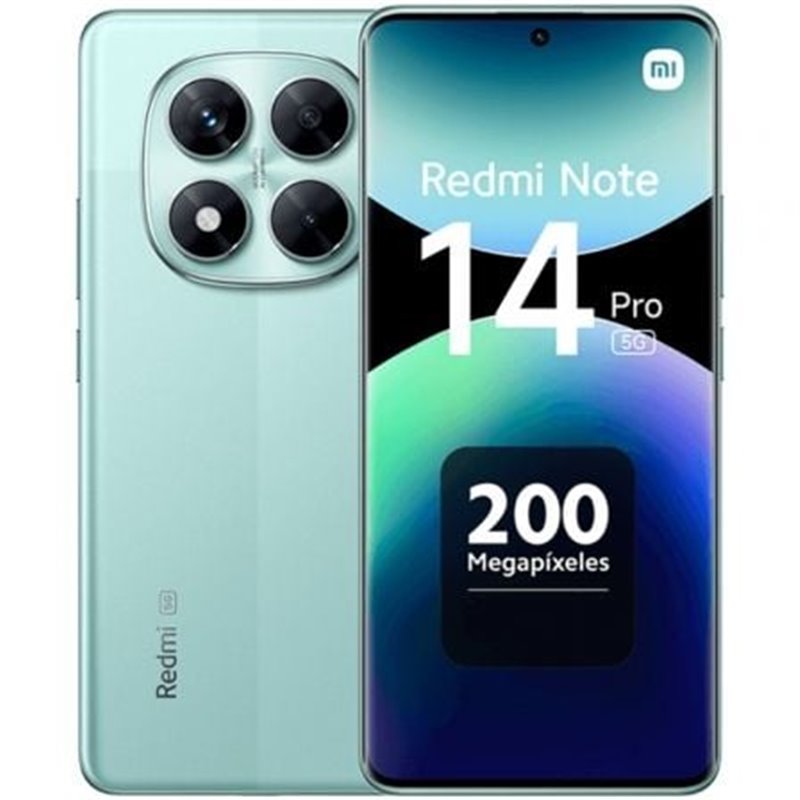 Smartphone Xiaomi Redmi Note 14 Pro 12GB/ 512GB/ 6.67"/ 5G/ Verde