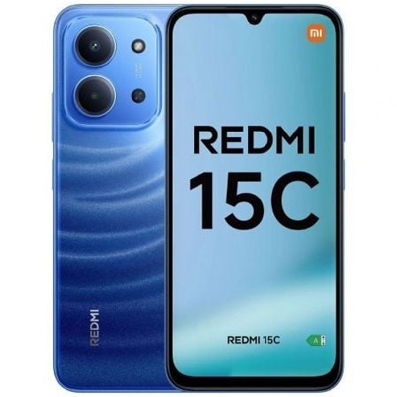 Smartphone Xiaomi Redmi 15C 4GB/ 128GB/ 6.9"/ Azul