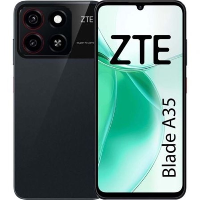 Smartphone ZTE Blade A35 2GB/ 64GB/ 6.75"/ Negro