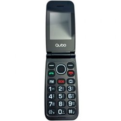 Tel�fono M�vil Qubo NEONW-BK 4G para Personas Mayores/ Negro