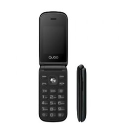 Tel�fono M�vil Qubo X-209 4G para Personas Mayores/ Negro