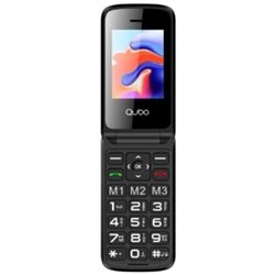 Tel�fono M�vil Qubo X-247 4G para Personas Mayores/ Negro