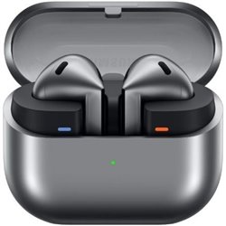 Auriculares Bluetooth Samsung Galaxy Buds 3 con estuche de carga/ Autonom�a 6h/ Gris