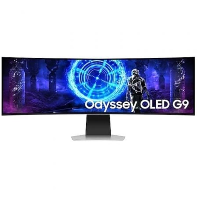 Smart Monitor Gaming Ultrapanor�mico Curvo Samsung Odyssey OLED G9 S49DG950SU 49"/ Dual QHD/ 1ms/ 240Hz/ OLED/ Regulable en altu