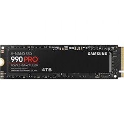Disco SSD Samsung 990 PRO 4TB/ M.2 2280 PCIe Gen4/ Compatible con PS5 y PC/ Full Capacity