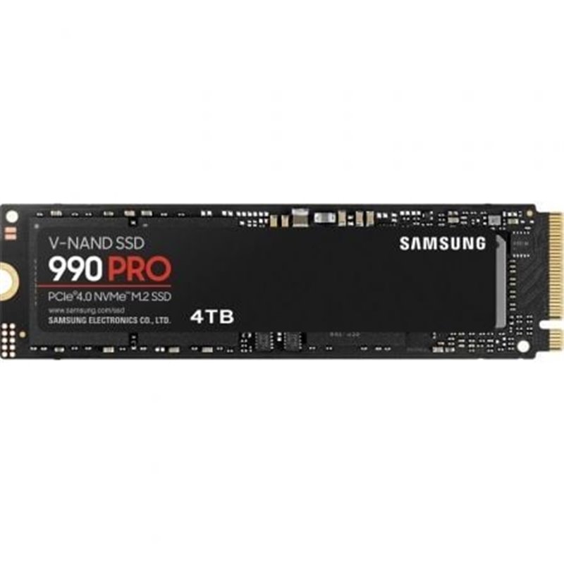Disco SSD Samsung 990 PRO 4TB/ M.2 2280 PCIe Gen4/ Compatible con PS5 y PC/ Full Capacity