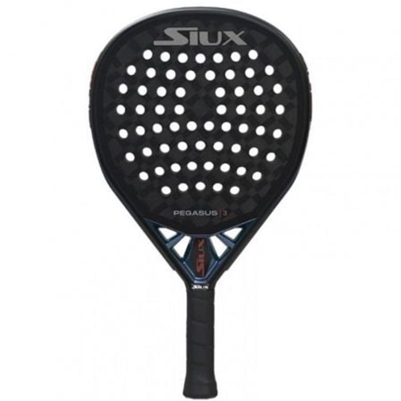 Pala de P�del Siux Pegasus 3 2025/ Negro y Azul