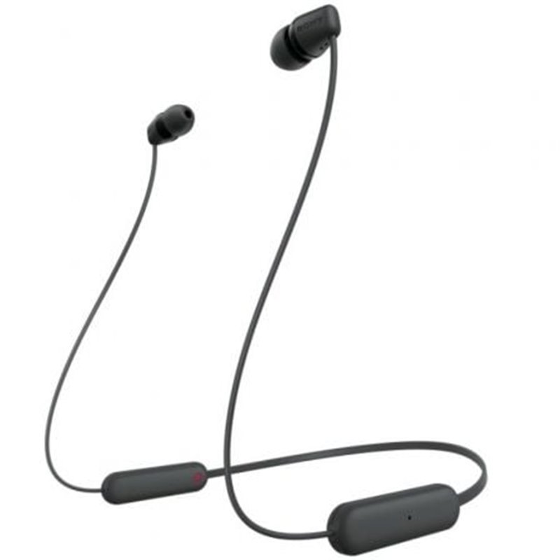 Auriculares Inal�mbricos Intrauditivos Sony WI-C100/ con Micr�fono/ Bluetooth/ Negros