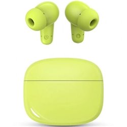 Auriculares Bluetooth SPC Boost Buds con estuche de carga/ Autonom�a 7.5h/ Verde Lima