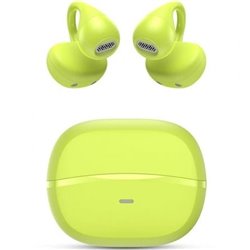Auriculares Bluetooth SPC Boost Clip con estuche de carga/ Autonom�a 6h/ Verdes Lima