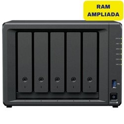 NAS Synology Diskstation DS1525+/ 5 Bah�as 3.5"- 2.5"/ 16GB DDR4/ Formato Torre