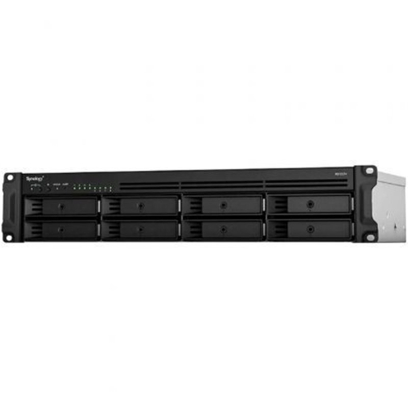 NAS Synology RackStation RS1221+ / 8 Bah�as 3.5"-2.5"/ 4GB DDR4/ Formato Rack