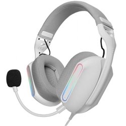 Auriculares Gaming con Micr�fono Mars Gaming MH-PRO/ Jack 3.5/ USB/ Blancos