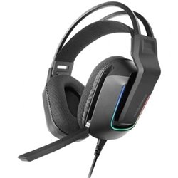 Auriculares Gaming con Micr�fono Mars Gaming MH-Strike/ Jack 3.5/ USB/ Negros