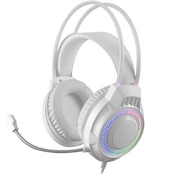 Auriculares Gaming con Micr�fono Mars Gaming MH124W/ Jack 3.5/ Blancos