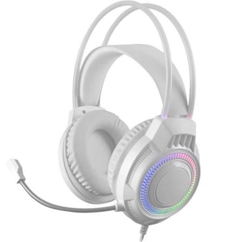 Auriculares Gaming con Micr�fono Mars Gaming MH124W/ Jack 3.5/ Blancos