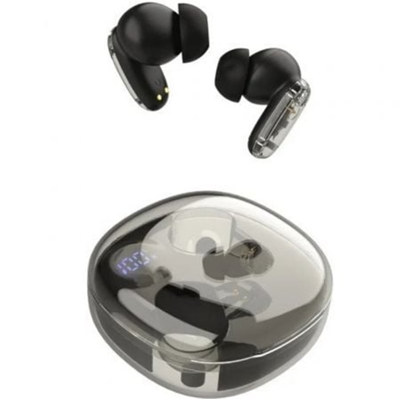 Auriculares Bluetooth Mars Gaming MHIB2 con estuche de carga/ Autonom�a 7h/ Negros