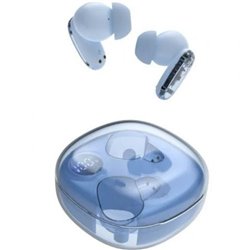 Auriculares Bluetooth Mars Gaming MHIB2 con estuche de carga/ Autonom�a 7h/ Azules