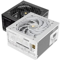 Fuente de Alimentaci�n Mars Gaming MPB1000SI/ 1000W/ Ventilador 14cm/ 80 Plus Gold/ Blanca