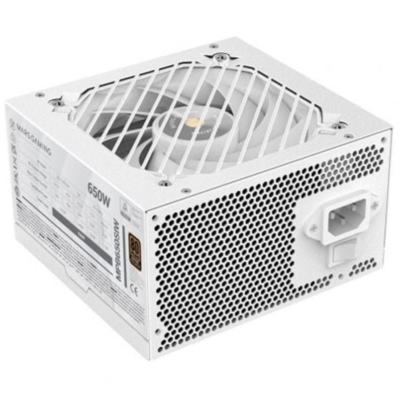 Fuente de Alimentaci�n Mars Gaming MPB650SI/ 650W/ Ventilador 12cm/ 80 Plus Bronze