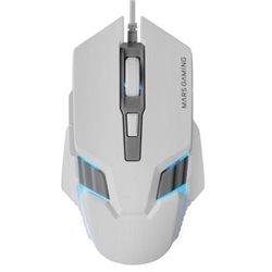 Rat�n Gaming Mars Gaming MM024/ Hasta 4000 DPI/ Blanco