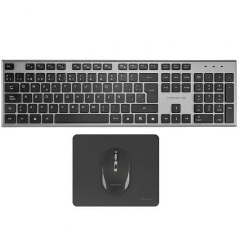 Pack Gaming Tacens ZENITH/ Teclado Inal�mbrico + Rat�n Inal�mbrico + Alfombrilla