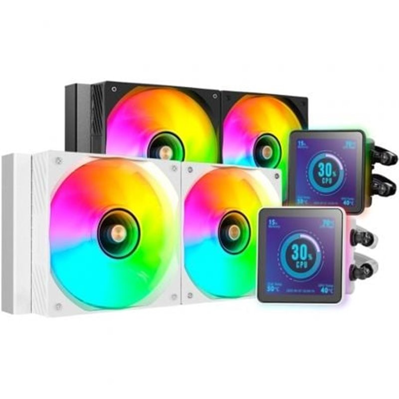 Sistema de Refrigeraci�n L�quida Mars Gaming ML-VISIONPRO240/ Blanco