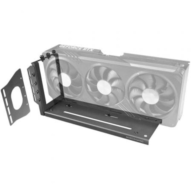 Soporte para Tarjeta Gr�fica Mars Gaming MCA-GCV/ Compatibilidad Universal/ Negro