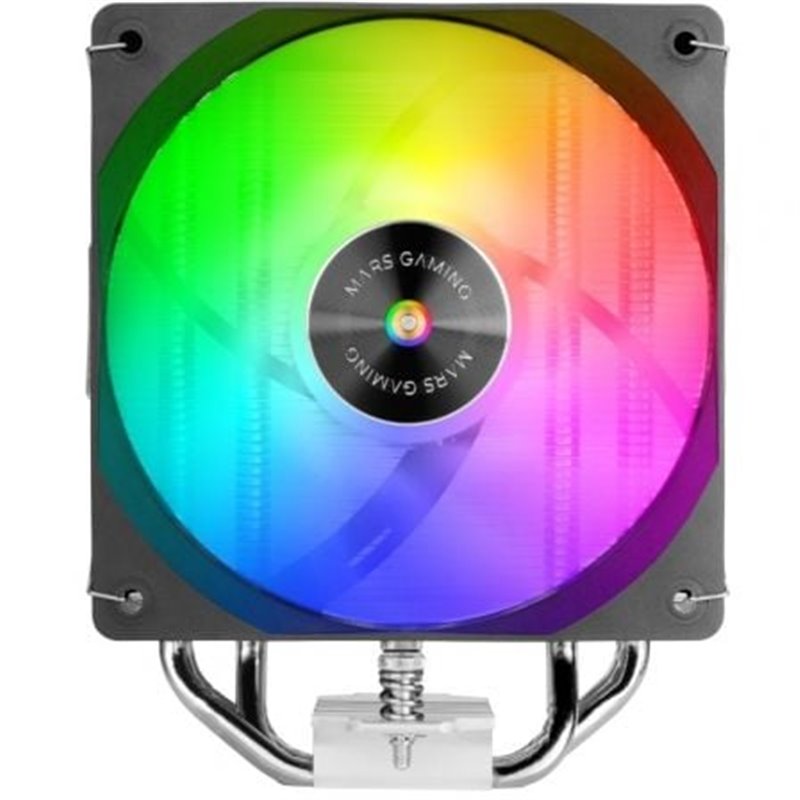 Ventilador con Disipador Mars Gaming MCPU-X4ARGB/ 12cm