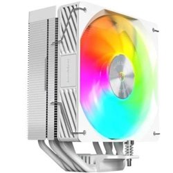 Ventilador con Disipador Mars Gaming MCPU-X5ARGB/ 12cm/ Blanco