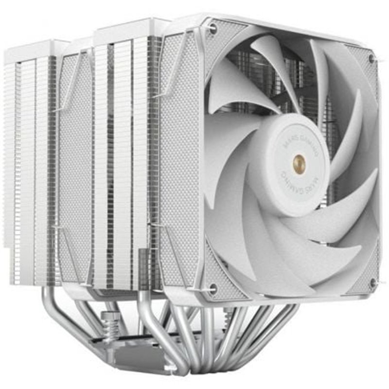 Ventilador con Disipador Doble Mars Gaming MCPU-XU6/ 2x 12cm/ Blanco